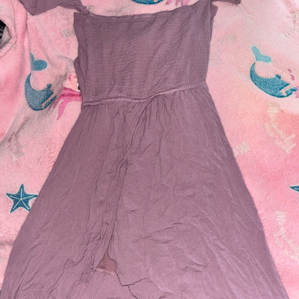 3 for 15$ Salty Lemon Asymmetrical Lavender Dress